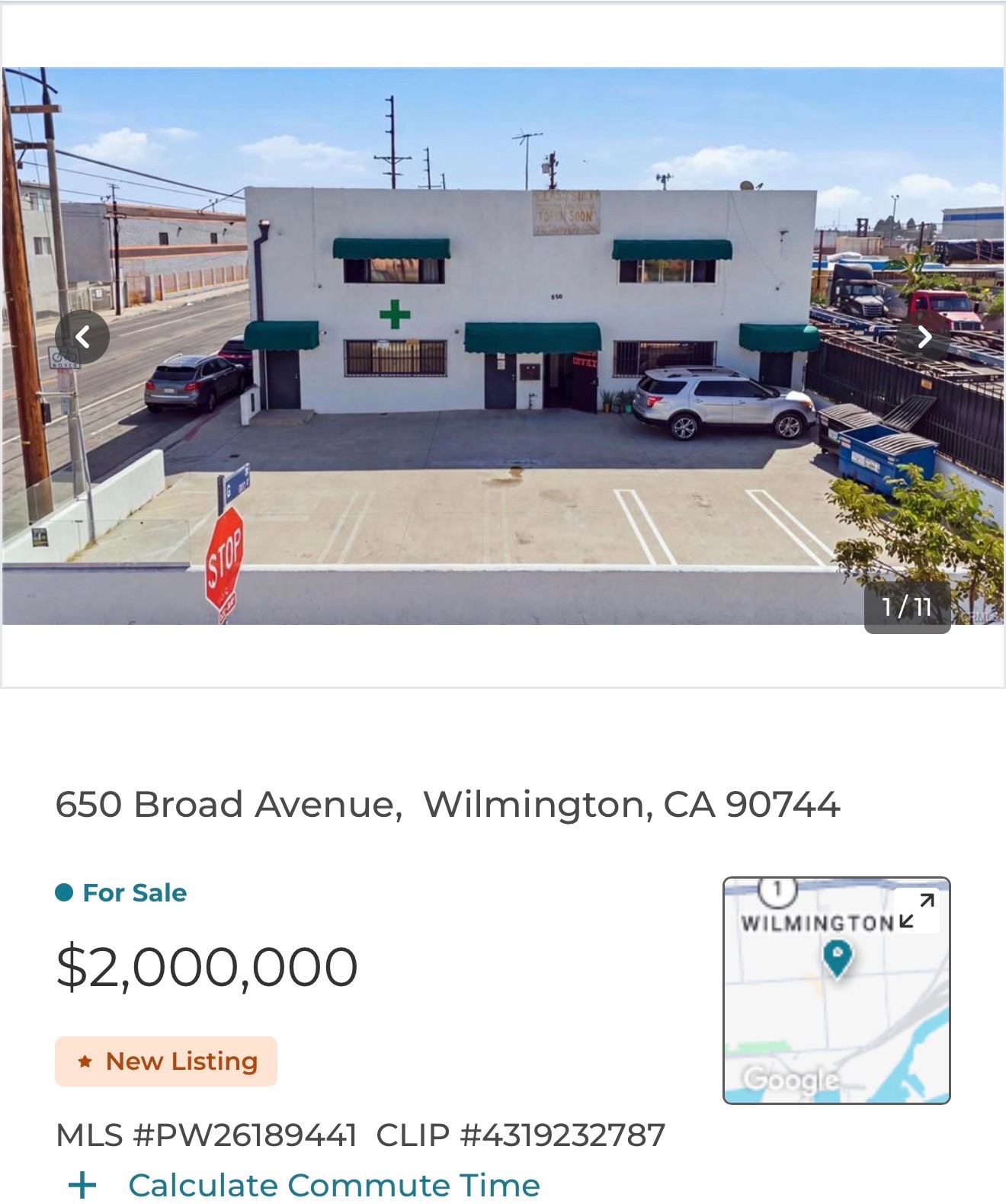 Commercial property at 650 Broad Avenue in Wilmington
